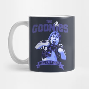 Chunk perform Truffle Shuffle and we all already know that The Goonies Never Say Die Mug